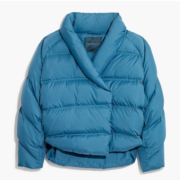 NEW J.Crew Nevereven kimono puffer jacket Medium